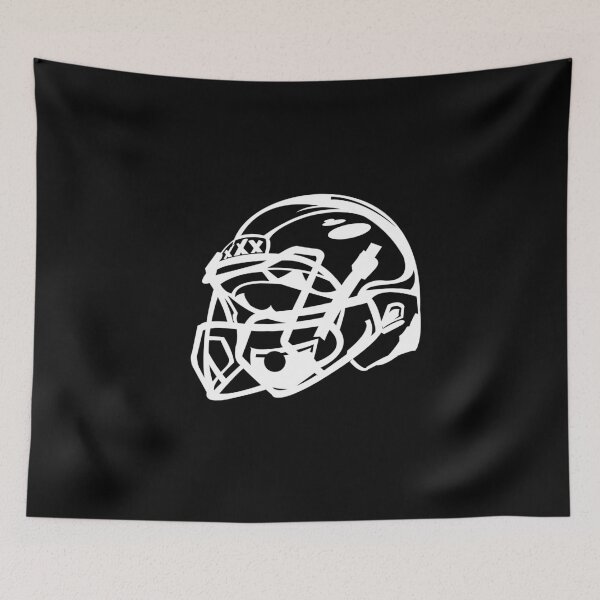 Item preview, American Football Helmet sketch Training designed and sold by shurikaner.