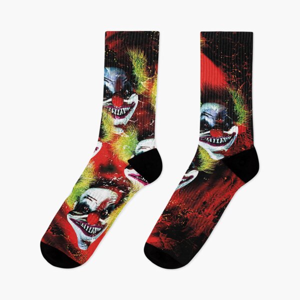 Item preview, Halloween horror clown collage designed and sold by cglightNingART.