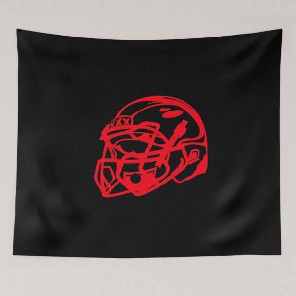Item preview, American Football Helmet sketch Training designed and sold by shurikaner.