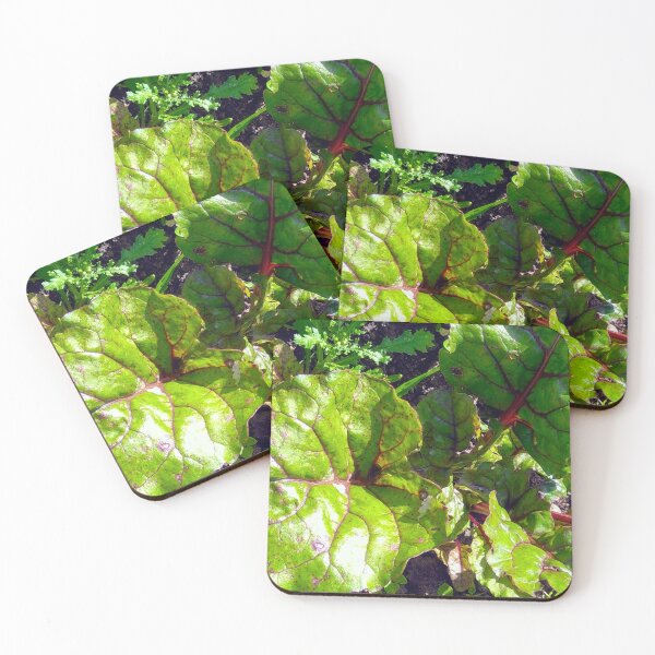 Item preview, Red Beet Plant In A Garden designed and sold by hajarsdeco.