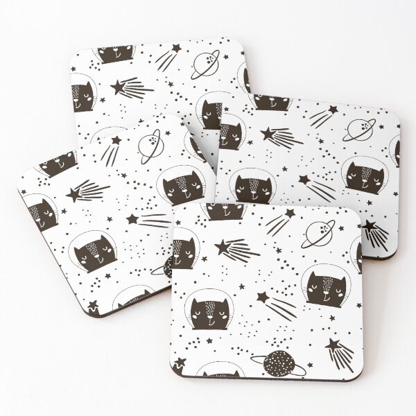 Item preview, Space Cat Cowboy designed and sold by ECLECTICimprint.