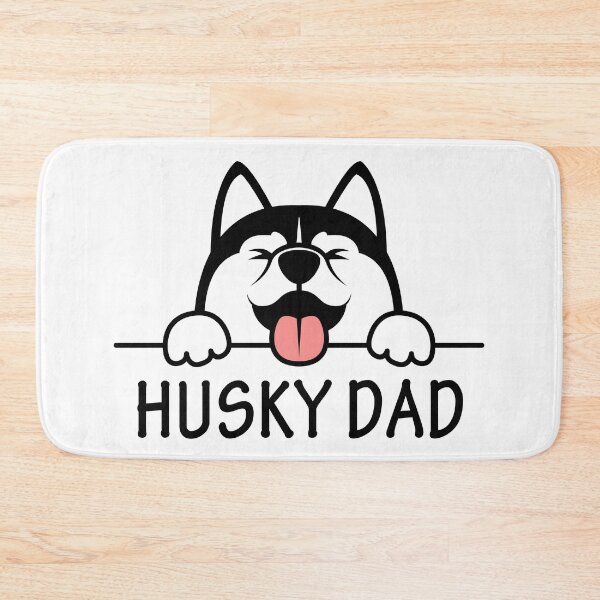 Item preview, Siberian Husky Dad designed and sold by SoccaTamam.