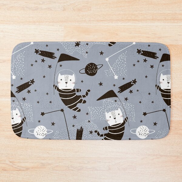 Item preview, Grey Space Cat Cowboy designed and sold by ECLECTICimprint.