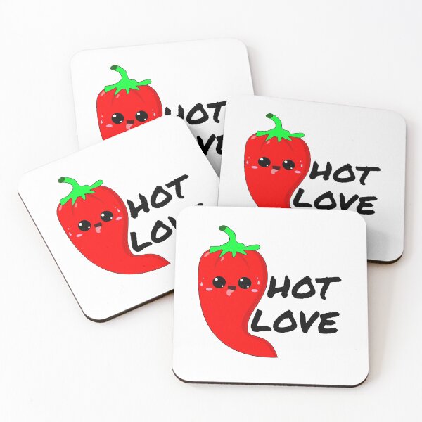 Item preview, Red hot chili pepper tongue out hot love designed and sold by NerdySherds.