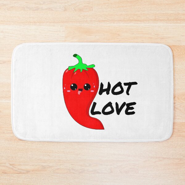 Item preview, Red hot chili pepper tongue out hot love designed and sold by NerdySherds.