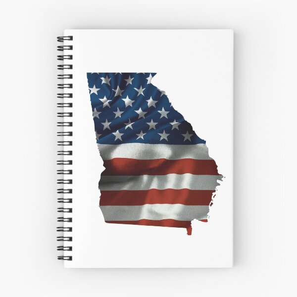 Item preview, Georgia American Flag Wrap designed and sold by AdventureFinder.