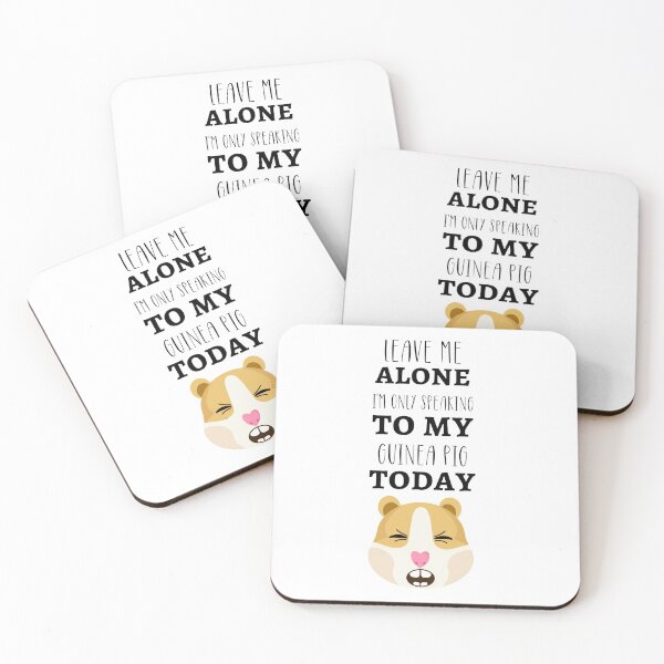 Item preview, Leave Me Alone I'm Only Speaking To My Guinea Pig Today designed and sold by PinkPandaPress.