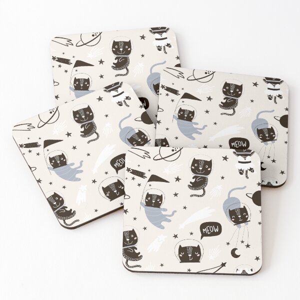Item preview, Playful Space Kittens designed and sold by ECLECTICimprint.