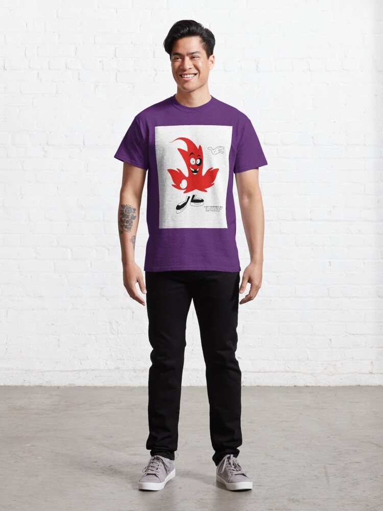 Disover Leafie the Canadian Maple Leaf Classic T-Shirt