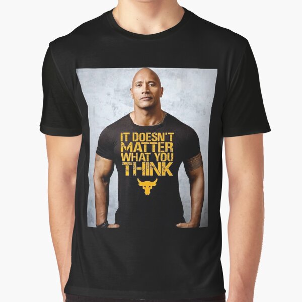 dwayne johnson t shirt brand