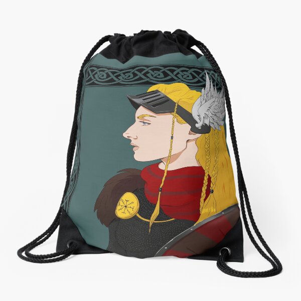 Valkyrie - Chooser of the Slain Drawstring Bag