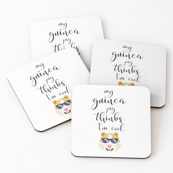 Item preview, My Guinea Pig Thinks I'm Cool designed and sold by PinkPandaPress.