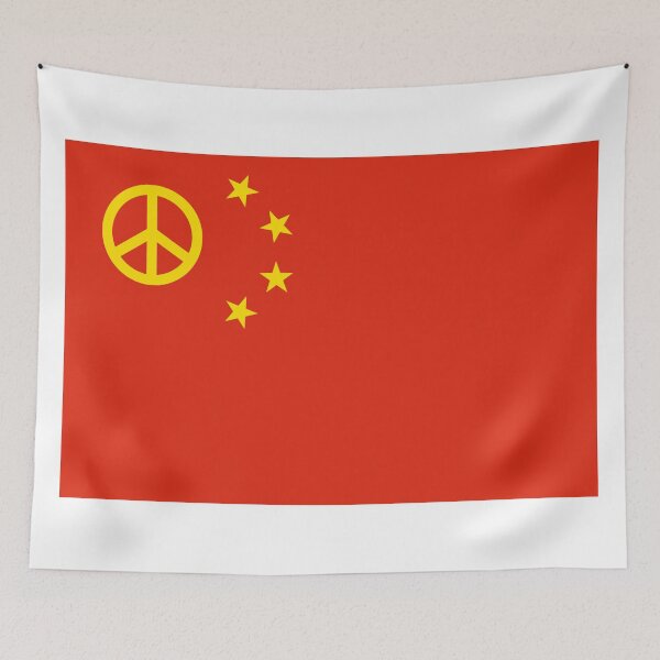 Item preview, China Flag Peace designed and sold by crizzinho.