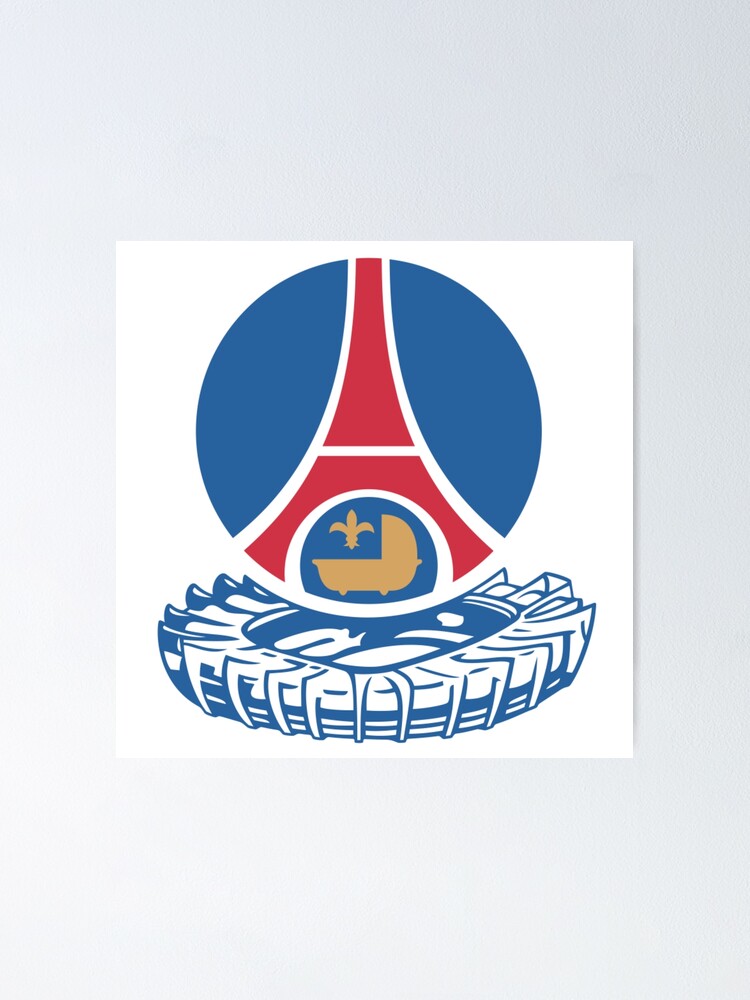 Psg Logo 1980 Poster Von Ultraparis Redbubble