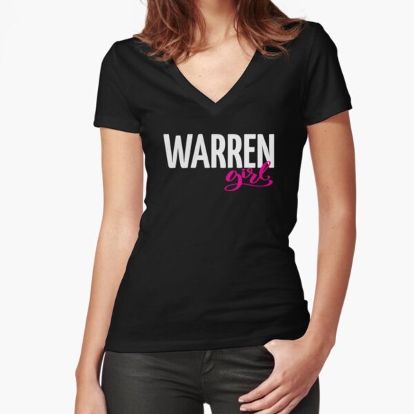 Warren Girl Michigan Raised Me Fitted V-Neck T-Shirt