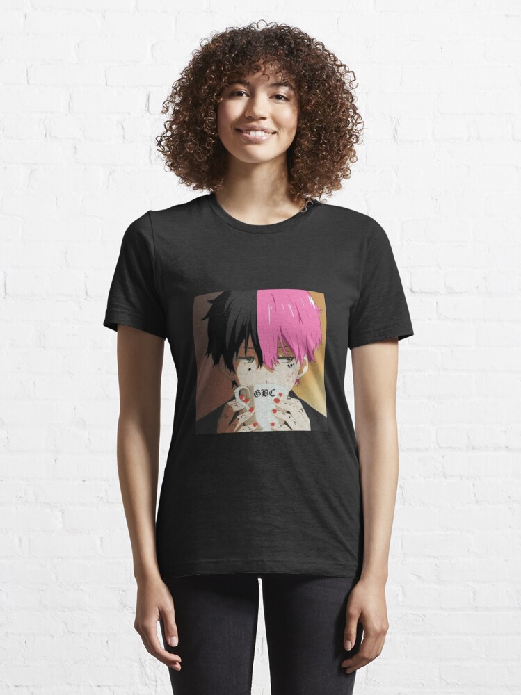 Lil Peep Anime T Shirt By Sabynmilea23s3 Redbubble