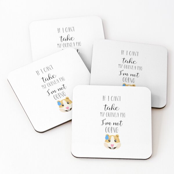 Item preview, If I Can't Take My Guinea Pig I'm Not Going designed and sold by PinkPandaPress.