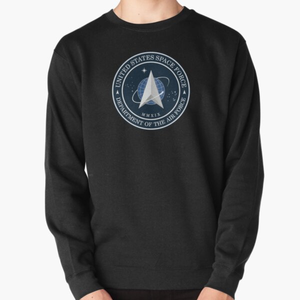 New United States Space Force Logo Pullover Sweatshirt
