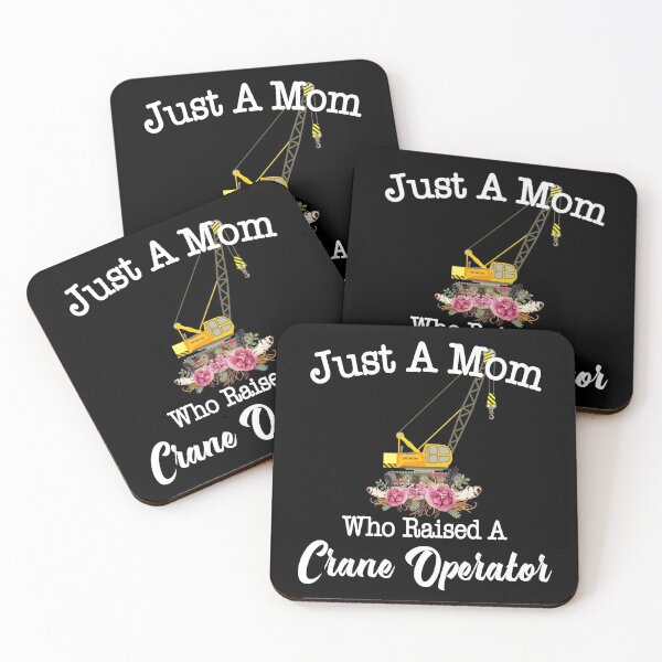 Item preview, Mother's Day Gifts - Crane Operator's Mom Gift - Just A Mom Who Raised A Crane Operator - Mommy designed and sold by kntranhoang.