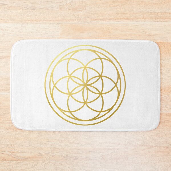Item preview, The Seed Of Life sacred geometry mandala healing protection amulet  designed and sold by Michallandsberg.