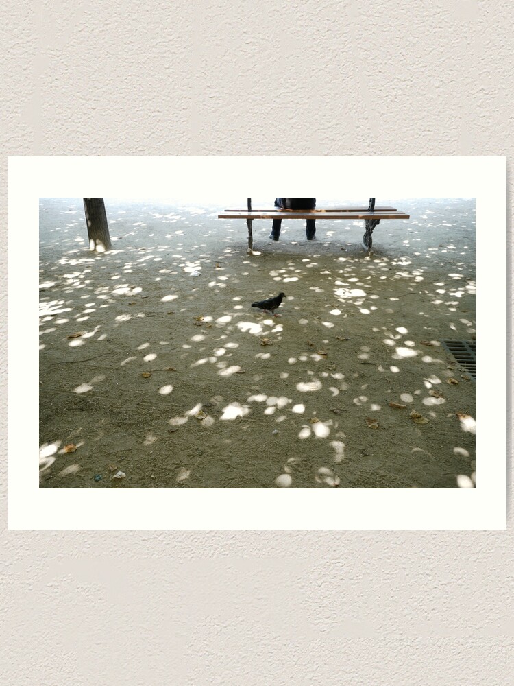Alternate view of an afternoon in the park Art Print