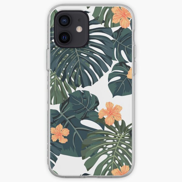 Tropical blossom iPhone Soft Case