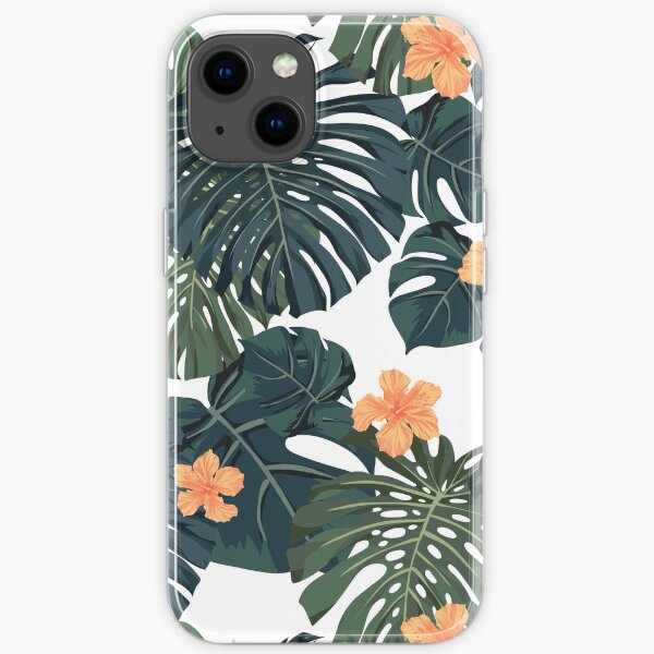 Tropical blossom iPhone Soft Case