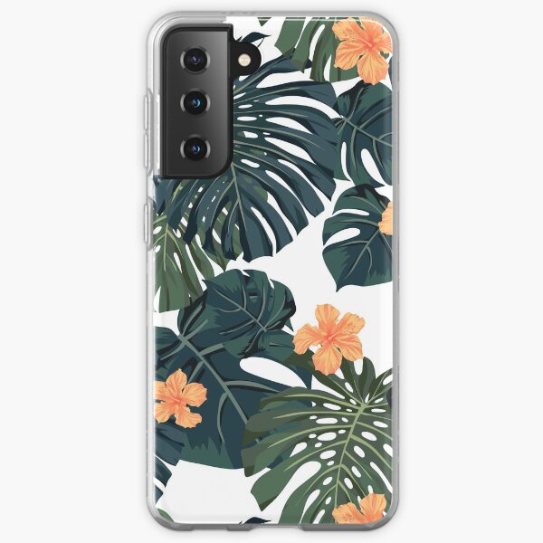 Tropical blossom Samsung Galaxy Soft Case