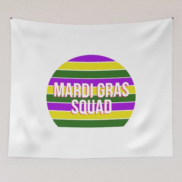 Item preview, Mardi Gras Squad Carnival New Orleans Parade Party designed and sold by at85productions.