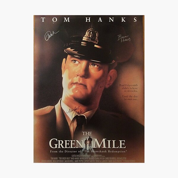 the green Mile Photographic Print