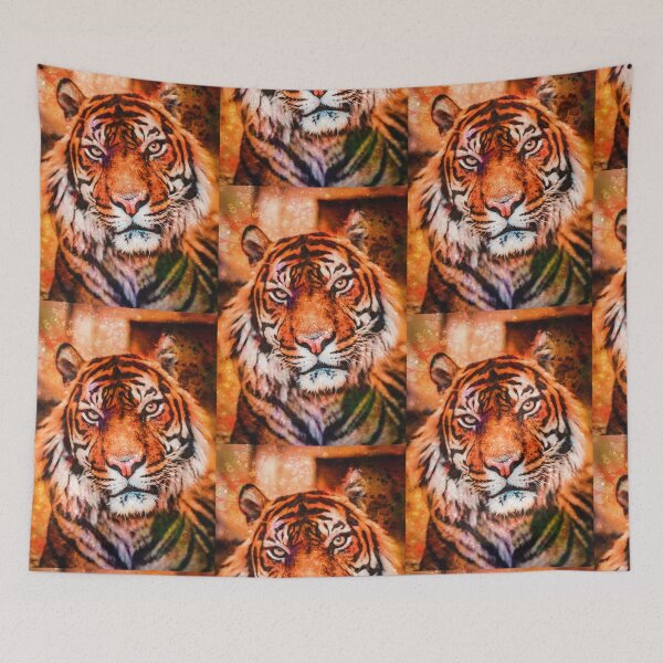 Item preview, Colourful Tiger designed and sold by TimeWastingHero.