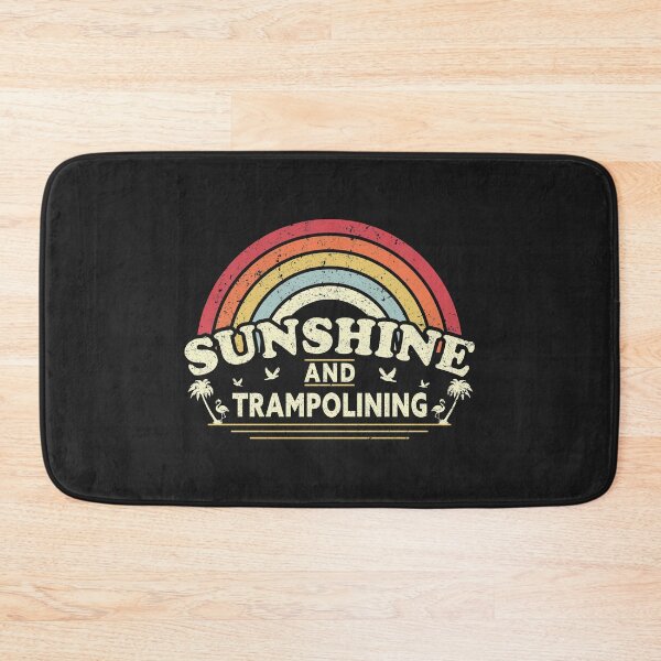 Item preview, Trampolining graphic for Men or Women. Retro, Country design designed and sold by PackAPunch.