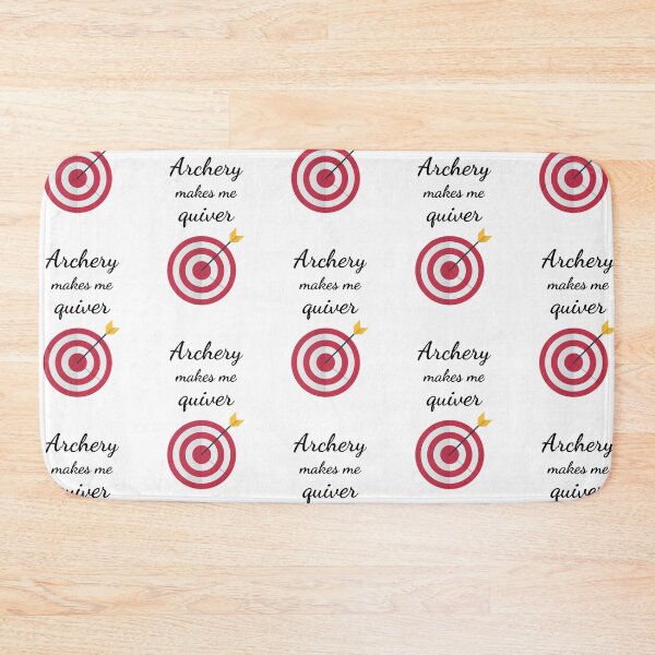 Item preview, Archery Makes Me Quiver designed and sold by PinkPandaPress.