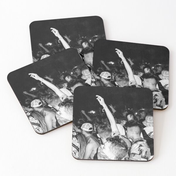 Item preview, Reading Festival Crowd Print designed and sold by BornandBred.