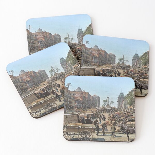 Item preview, Jacques Cartier Square, Montreal, Canada in 1900 (FULL SIZE) designed and sold by Sanna Dullaway.