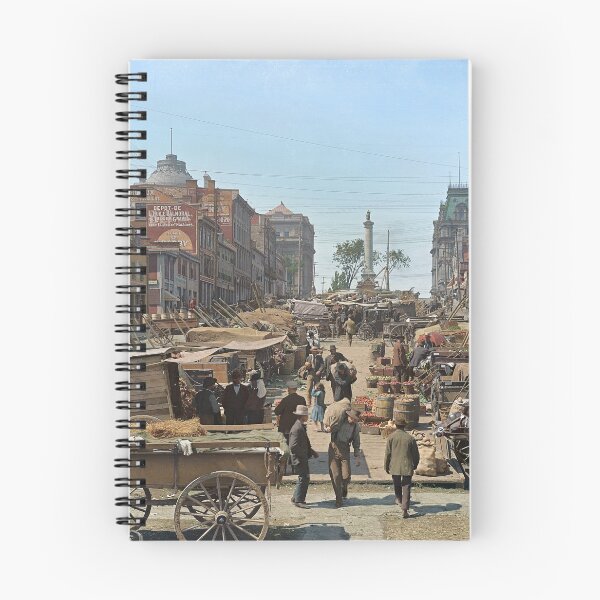 Item preview, Jacques Cartier Square, Montreal, Canada in 1900 (FULL SIZE) designed and sold by Sanna Dullaway.