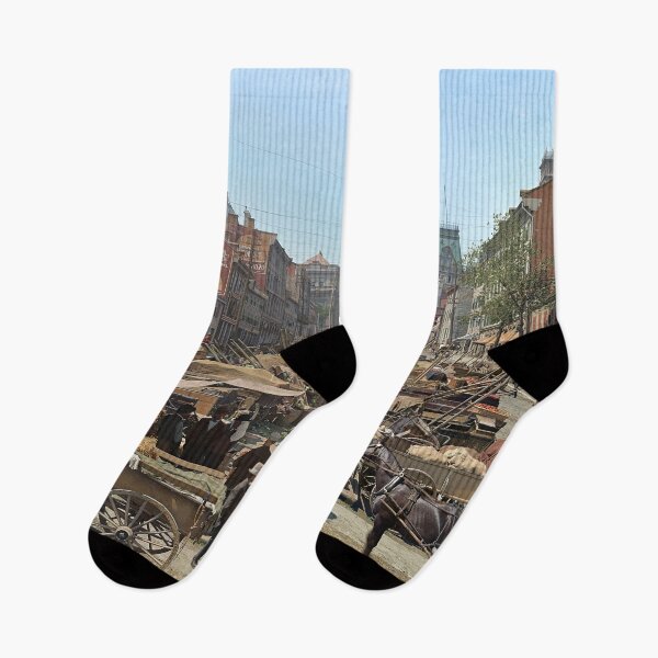 Item preview, Jacques Cartier Square, Montreal, Canada in 1900 (FULL SIZE) designed and sold by Sanna Dullaway.