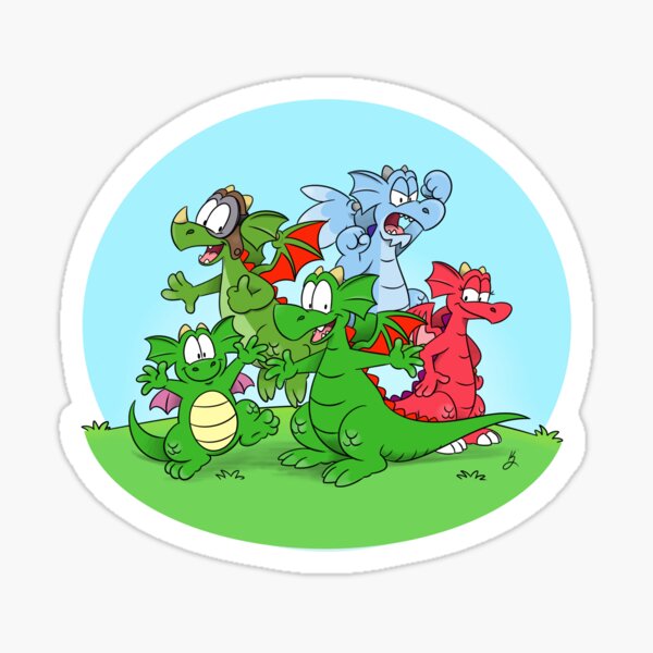 Item preview, The Gang's all Here!  designed and sold by ZookieCartoons.