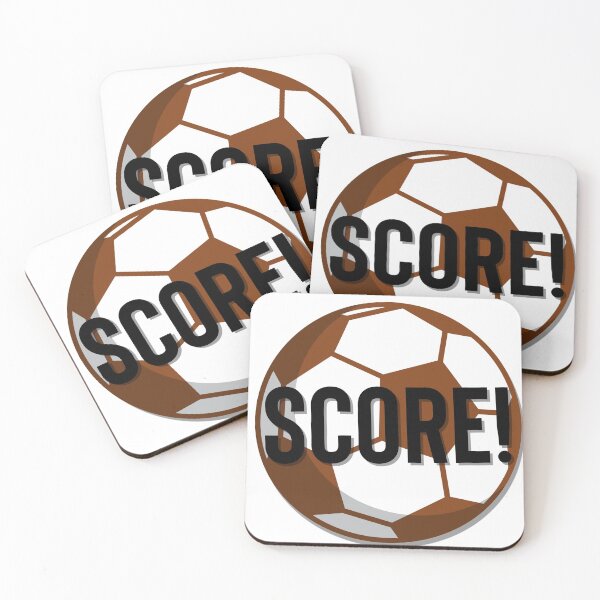 Item preview, Soccer Score! Gift White designed and sold by PupnkittyMania ⭐⭐⭐⭐⭐.