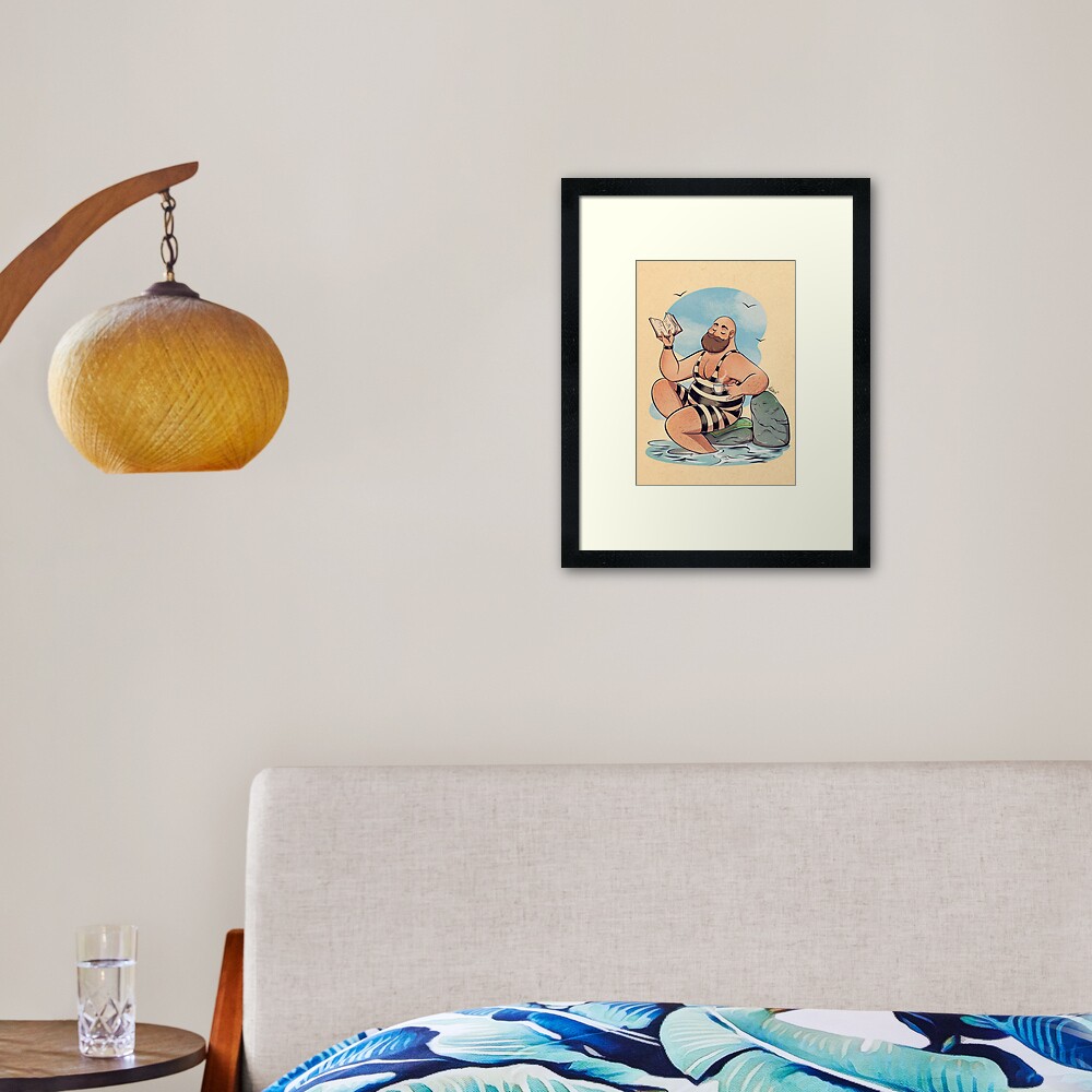 The Warm Calendar 2020 January Framed Art Print