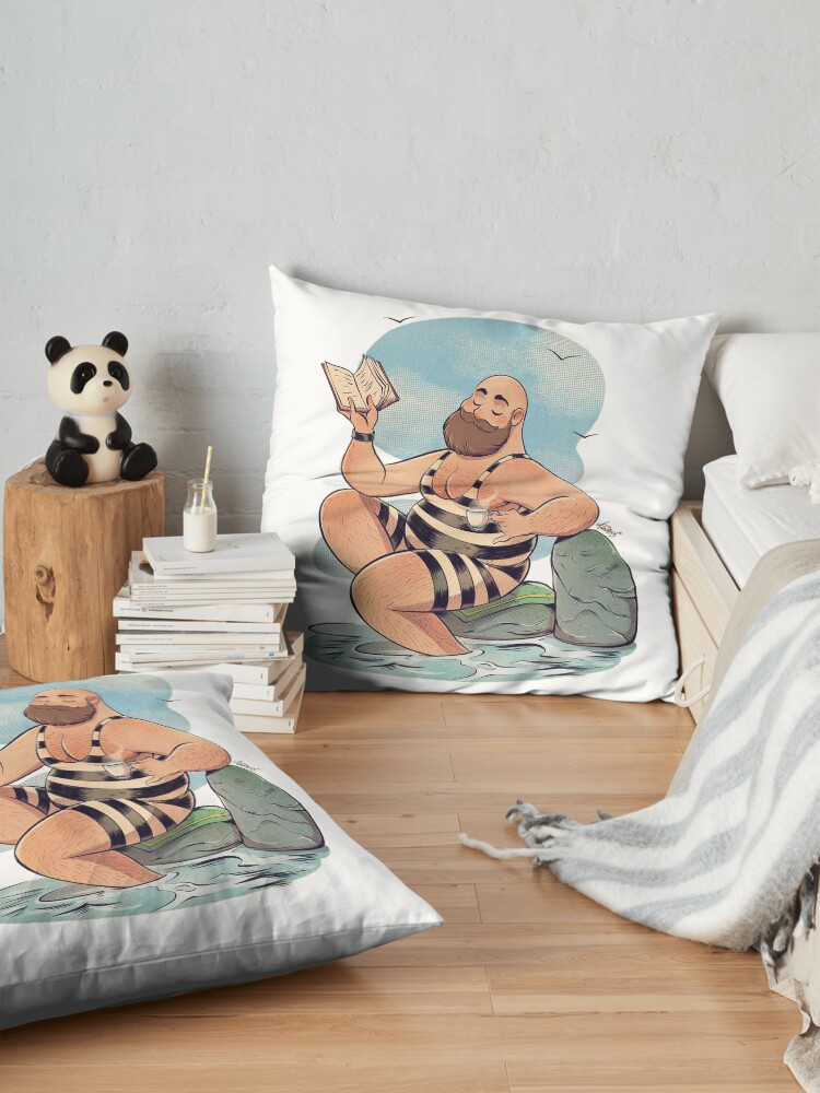 Alternate view of The Warm Calendar 2020 January Floor Pillow