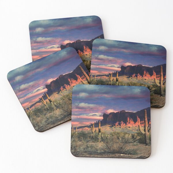 Superstition Mountain Coasters (Set of 4)