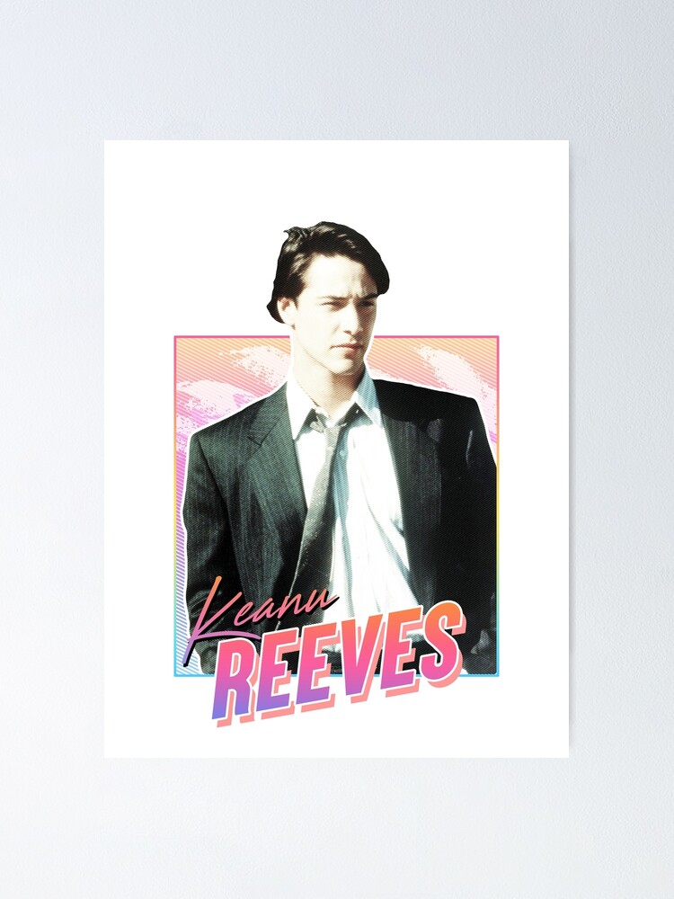 Thumbnail 1 von 3, Poster, Keanu Reeves - 80er Jahre Design designt und verkauft von BlueDoctor.