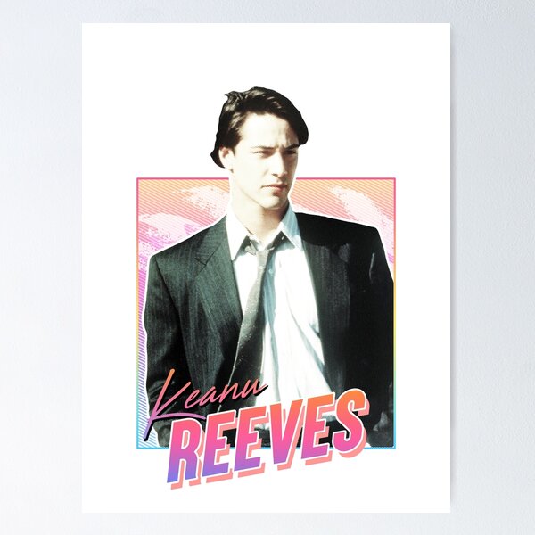 Artikel-Vorschau von Keanu Reeves - 80er Jahre Design, designt und verkauft von BlueDoctor.