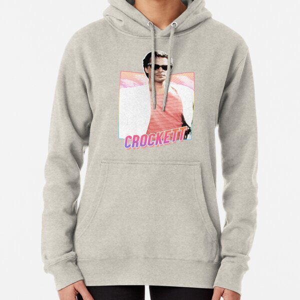 Crockett - Miami Vice - design des années 80 Sweat à capuche épais