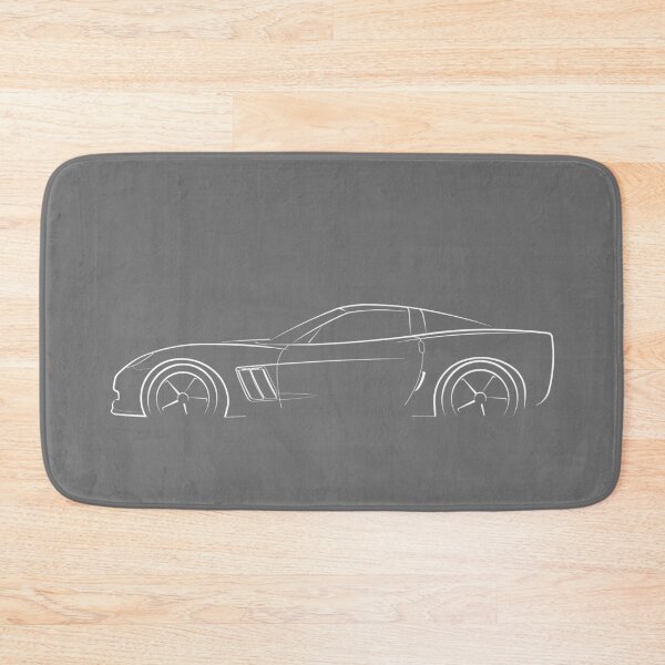 Item preview, C6 Corvette - profile stencil, white designed and sold by mal-photography.