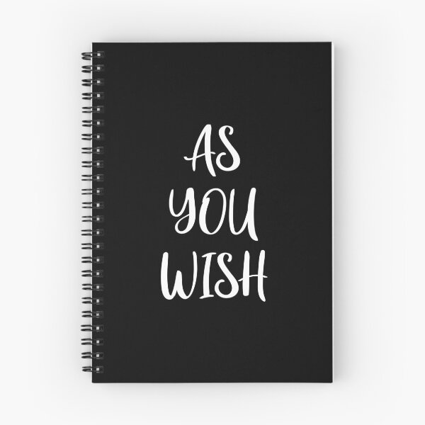 Item preview, As You Wish (Black) designed and sold by quoteedesigns.