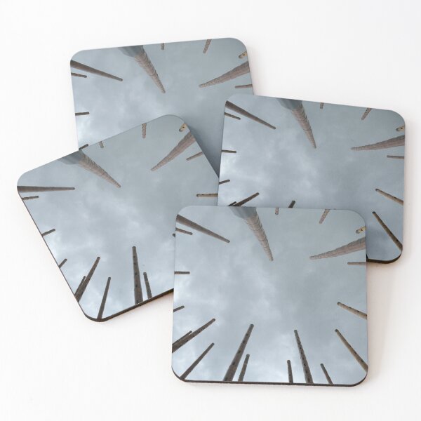 Item preview, Overcast cloudy sky through pillars designed and sold by GeorgeLemon.