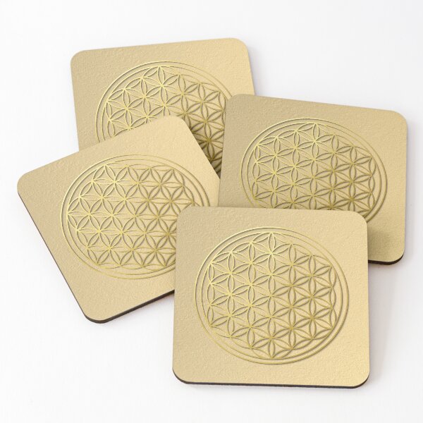 Item preview, The Flower Of Life sacred geometry mandala healing protection amulet  designed and sold by Michallandsberg.