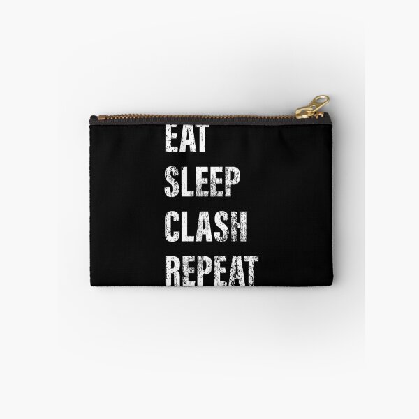 Item preview, Eat Sleep Clash Repeat Funny Gift designed and sold by derradji.